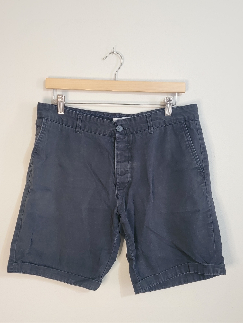 Men's Classic Flat Front Cotton Shorts